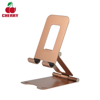FS Metal Adjustable Mobile  Phone  Bracket Solid Color Universal Tablet Holder Foldable Portable Desk Stand For Home
