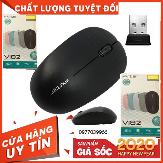 Chuột Không Dây Forter v182 Giá Rẻ, Hàng Mới Bảo Hành 12 tháng