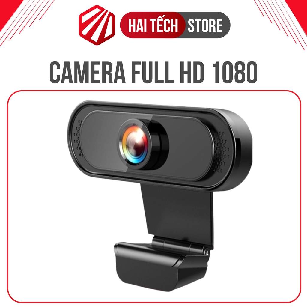 Webcam máy tính full HD 1080p 720p full box siêu nét có mic dùng cho pc, laptop, livestream, học online