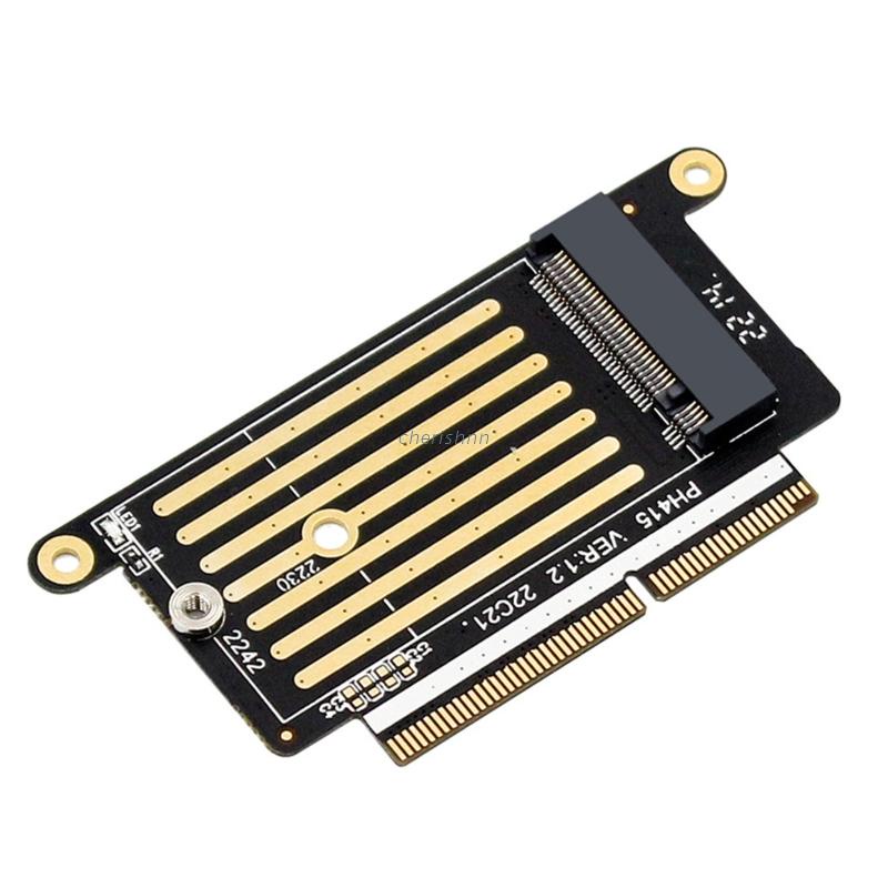 Thẻ Chuyển Đổi M.2 PCIe NVMe (M Key) 2230 2242 Loại SSD Sang 2016 2017 13" A1708 SSD M.2(Sata & AH