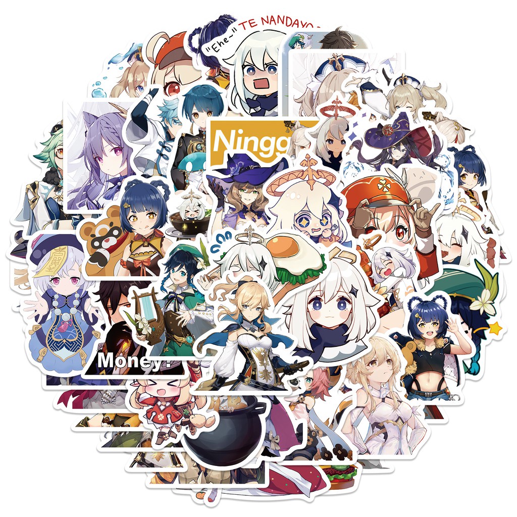 Set 100 / 50 / 25 / 10 Miếng Dán Vinyl Chống Nước Trang Trí Vali Laptop