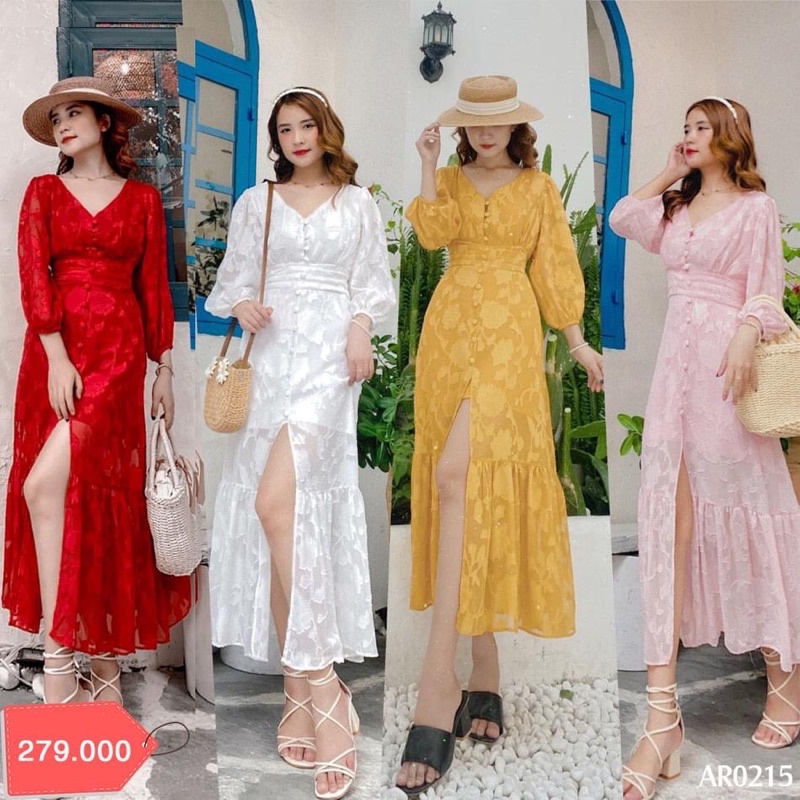 váy tơ nổi