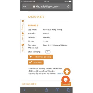 Khóa Việt Tiệp 04373