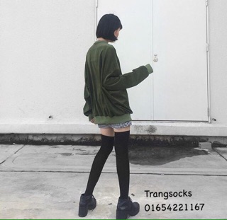 Tất đùi nữ sinh (D01) - ảnh thật