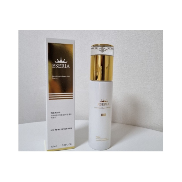 Tinh Chất Collagen Và Vàng Giúp Phục Hồi Da ESERIA Revitalizing Collagen Gold Essence 100ml - K2V Shop