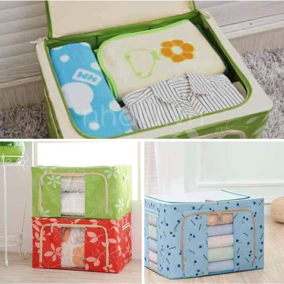HỘP ĐỰNG ĐỒ ĐA NĂNG BẰNG VẢI KHUNG THÉP LIVING BOX