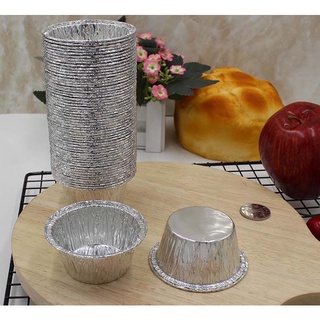 Sét 100 Khuôn Giấy Bạc Nướng Bánh Đa Năng [ Kích Thước: 8cm x 3.5cm x 5.4cm ]