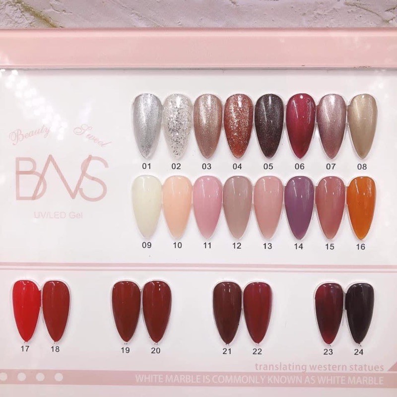 Sơn gel BNS 120 màu