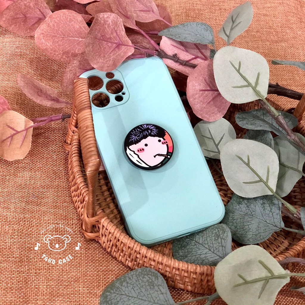 Giá đỡ chống lưng điện thoại ⚡ 𝐅𝐑𝐄𝐄𝐒𝐇𝐈𝐏 ⚡ Popsockets smiley family phong cách hoạt hình dễ thương. | BigBuy360 - bigbuy360.vn