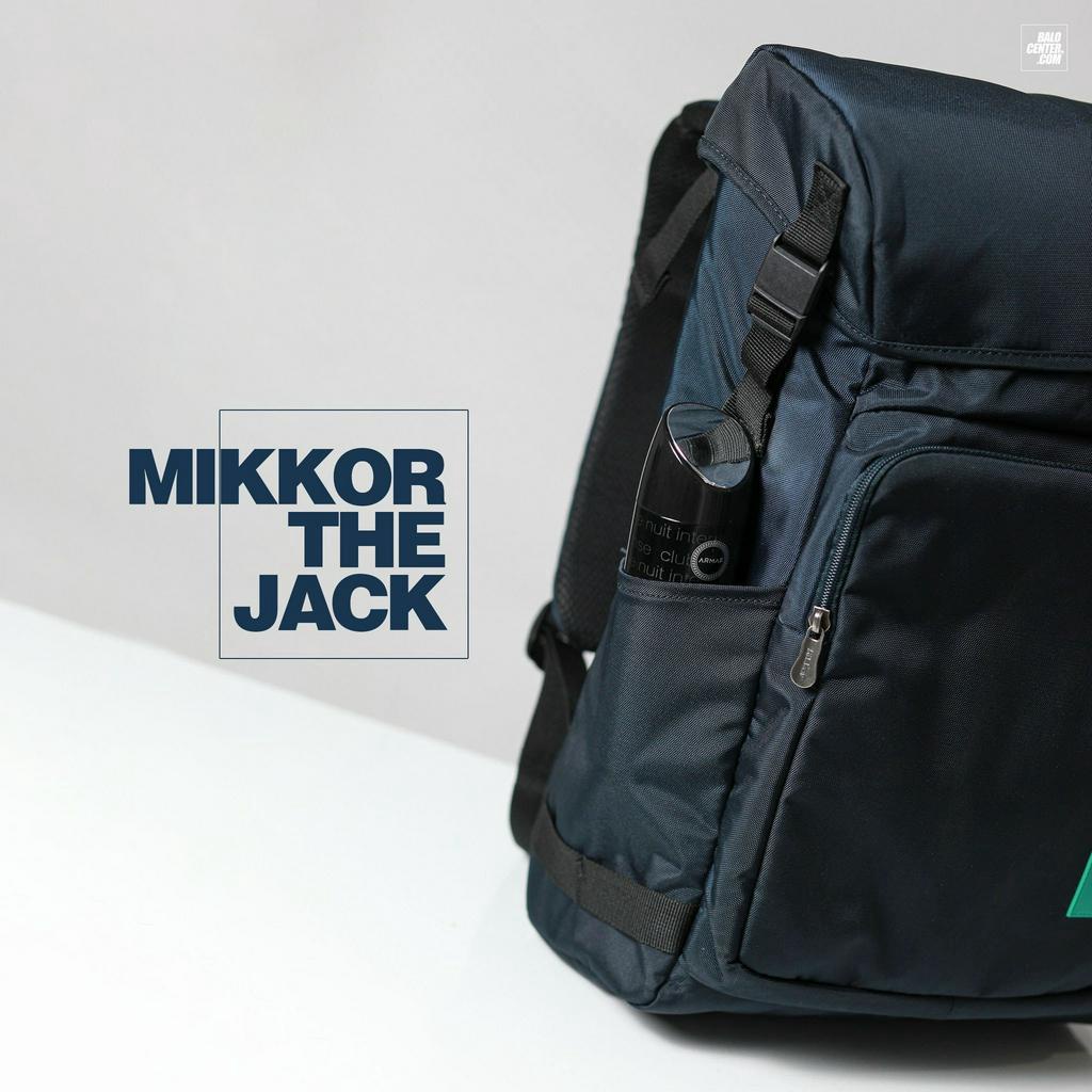 Balo Laptop - Balo Thể Thao Du Lịch, Kiểu Dáng Nắp Hộp Thời Trang, Chống Sốc Laptop 15.6inch Mikkor The Jack