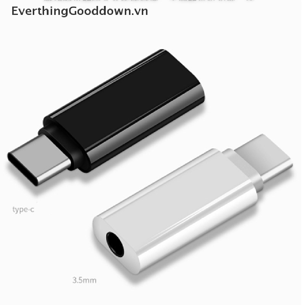 Everthingood Loại C Chuyển Đổi Từ Giác Cắm 3.5mm Sang Giác Cắm Tai Nghe