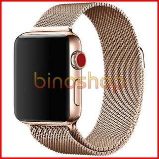 Dây Milanese Loop Apple Watch - Vàng hồng