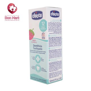 Kem đánh răng hương Dâu 12M+ Chicco