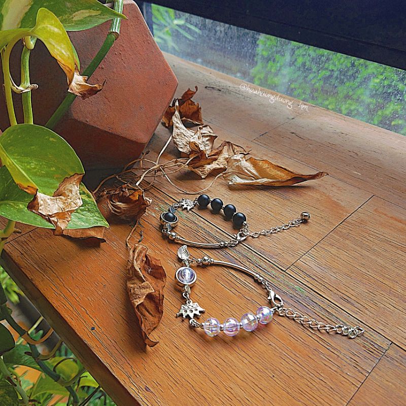Set nguyên liệu DIY làm vòng tay ĐÔI ELIAS AND SAINT