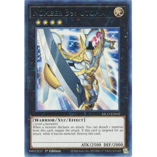 Thẻ bài Yugioh - TCG - Number 39: Utopia / KICO-EN042