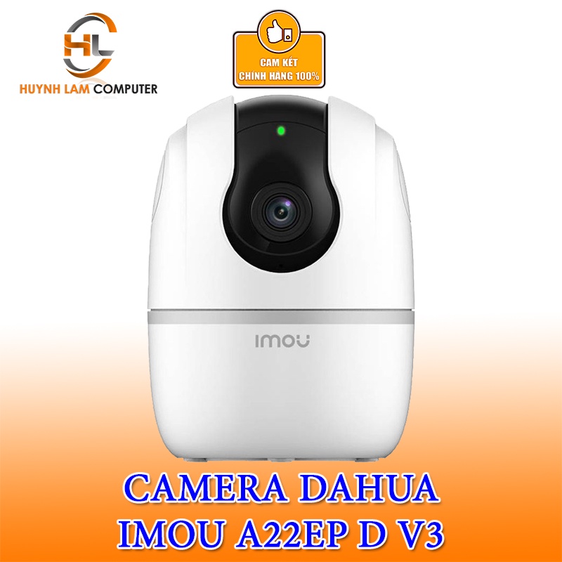 Camera WiFi 2.0MP Dahua Imou A22EP FullHD 1920x1080p đàm thoại 2 chiều - Hãng phân phối