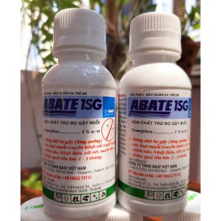 Thuốc diệt muỗi, bọ gậy,diệt côn trùng Abate 1SG 100g