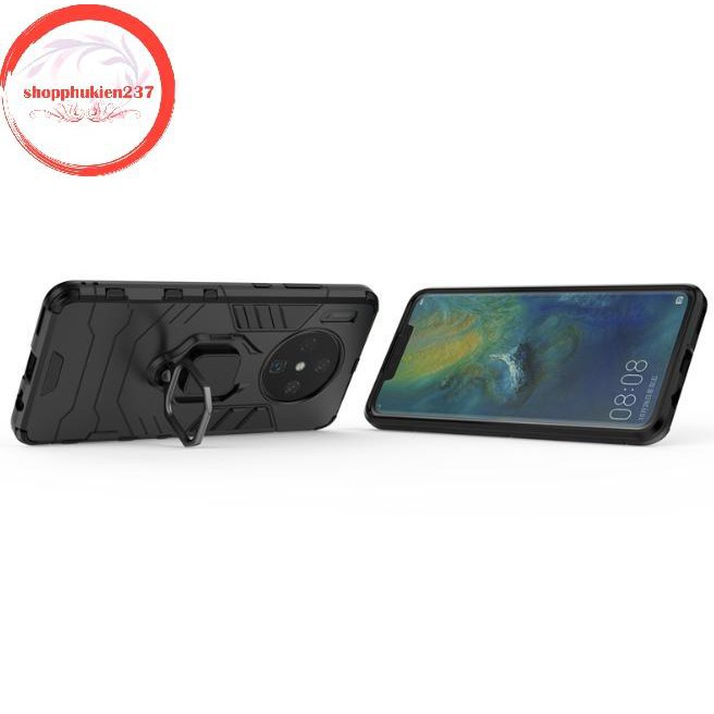 Ốp Lưng Huawei Mate 30 , Mate 30 Pro Ốp Chống Sốc Iron Version 3 Đen Cao Cấp Có Giá Đỡ