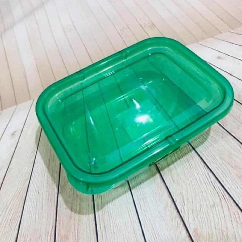 Hộp nhựa kèm nắp 630ml. Hàng KM milo