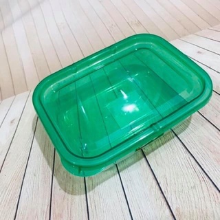 Hộp nhựa kèm nắp 630ml. hàng km milo