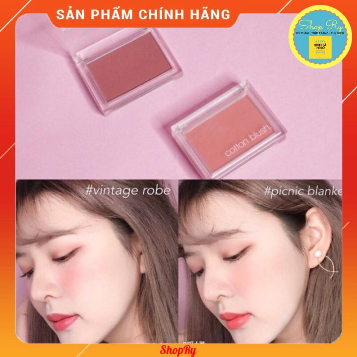 Phấn Má Hồng MISSHA Cotton Mix Blusher 4g