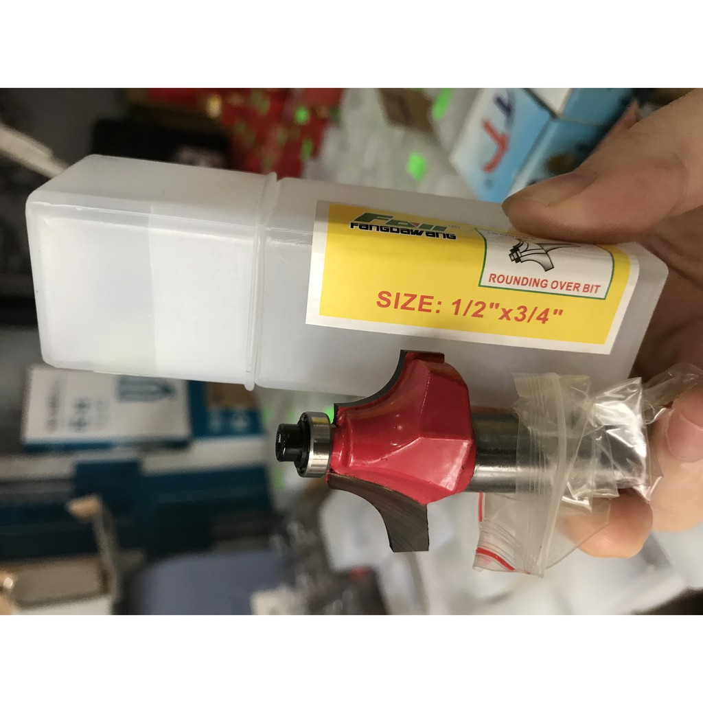 Mũi lõm phay gỗ router lõm các kích thước