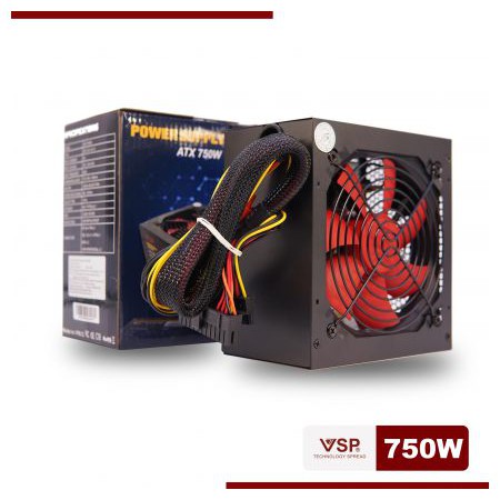 NGUỒN MÁY TÍNH VISION 750W FAN 12