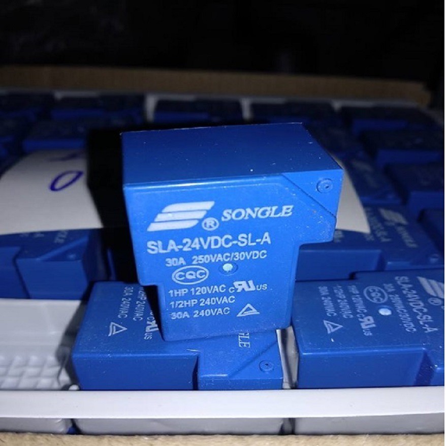 Rơ le Relay SONGLE T90 30A 24V - SLA 24VDC-SLA SONGLE Linh kiện máy hàn