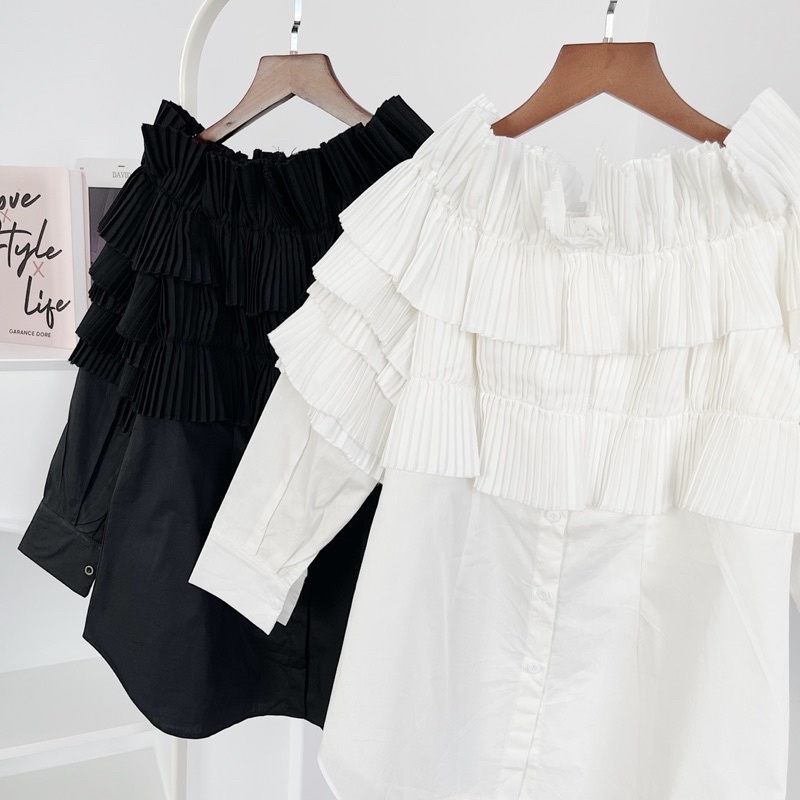 Áo Sơ Mi Cách Điệu Tầng