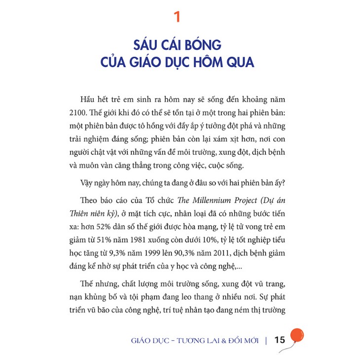 Sách - Giáo Dục, Tương Lai &amp; Đổi Mới