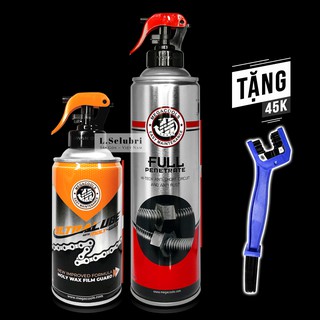 [MỚI] Combo Dưỡng Sên Megacools Ultra Lube 300ml & Rửa Sên Megacools Full Penetrate 500ml