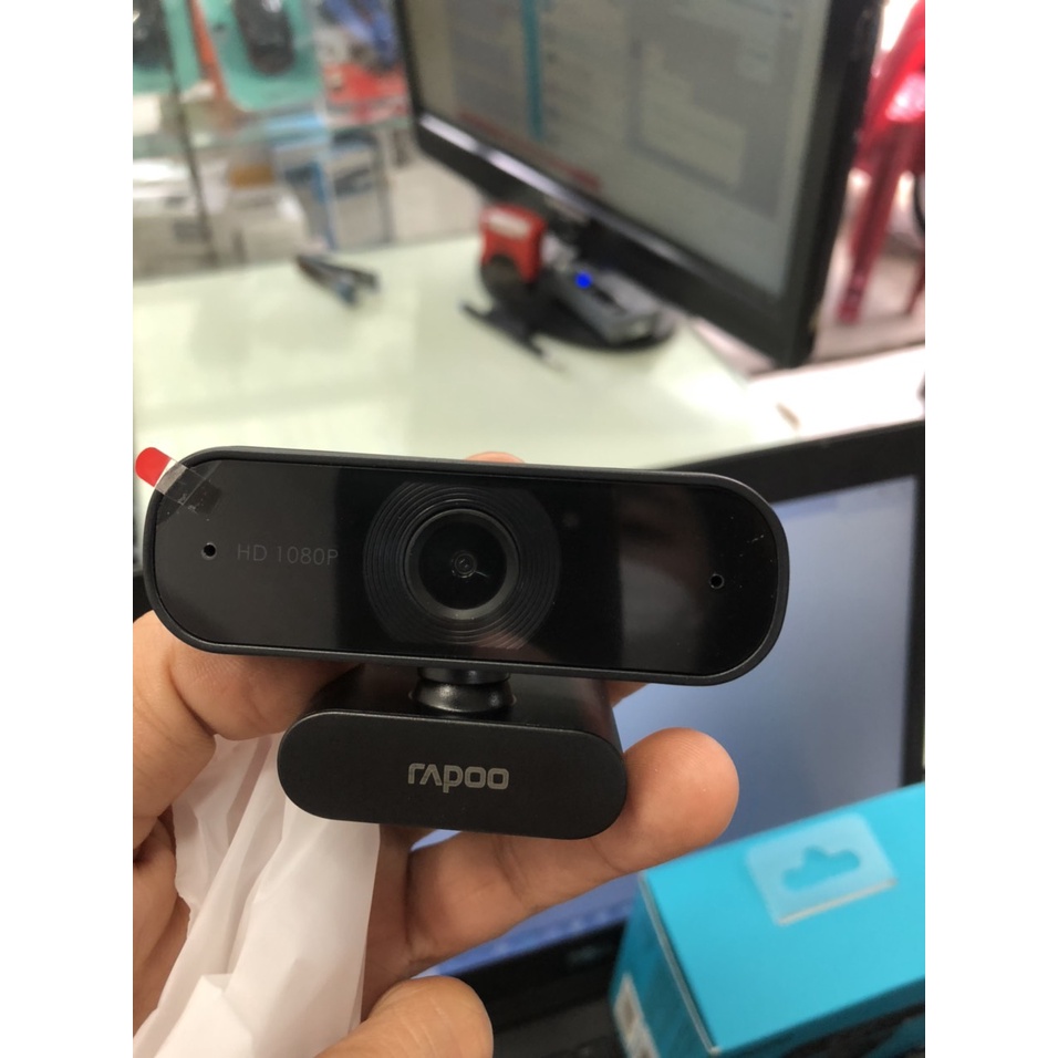 Webcam Rapoo C260 FullHD 1080p- Chính Hãng 100%, Bảo Hành 24 Tháng , Hình Ảnh Rõ Nét, Micro Giảm Tiếng Ồn Kép