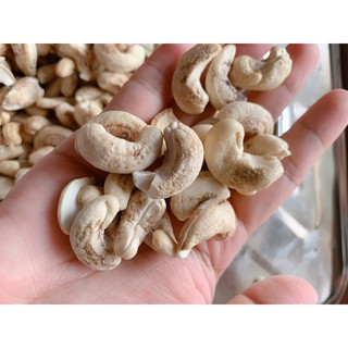 500gr Hạt Điều Tươi Vỡ Đôi Bóc Vỏ Lụa