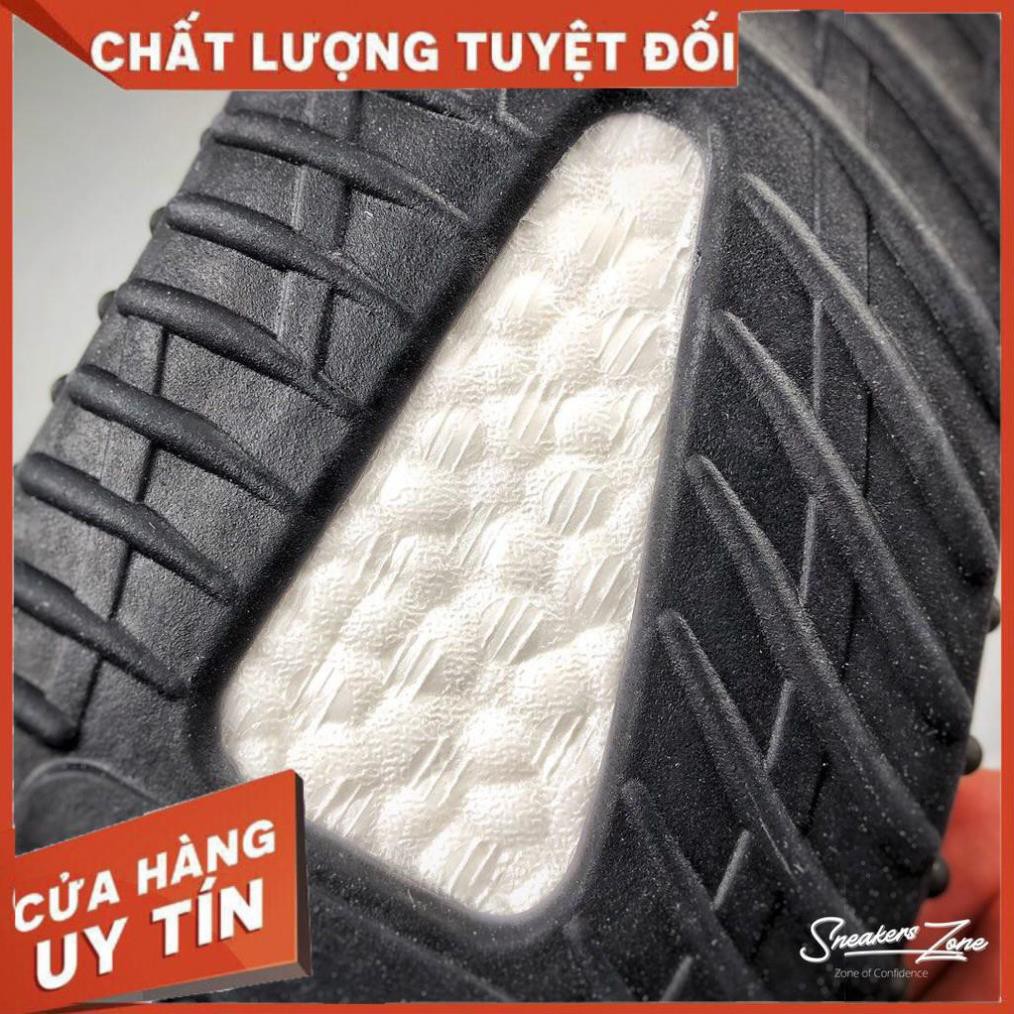 TSW -  (FREE SHIP + HỘP + QUÀ) Video GIÀY THỂ THAO YEEZY BOOST 350 V2 STATIC ĐEN Phản quang dây siêu đẹp cho nam và nữ