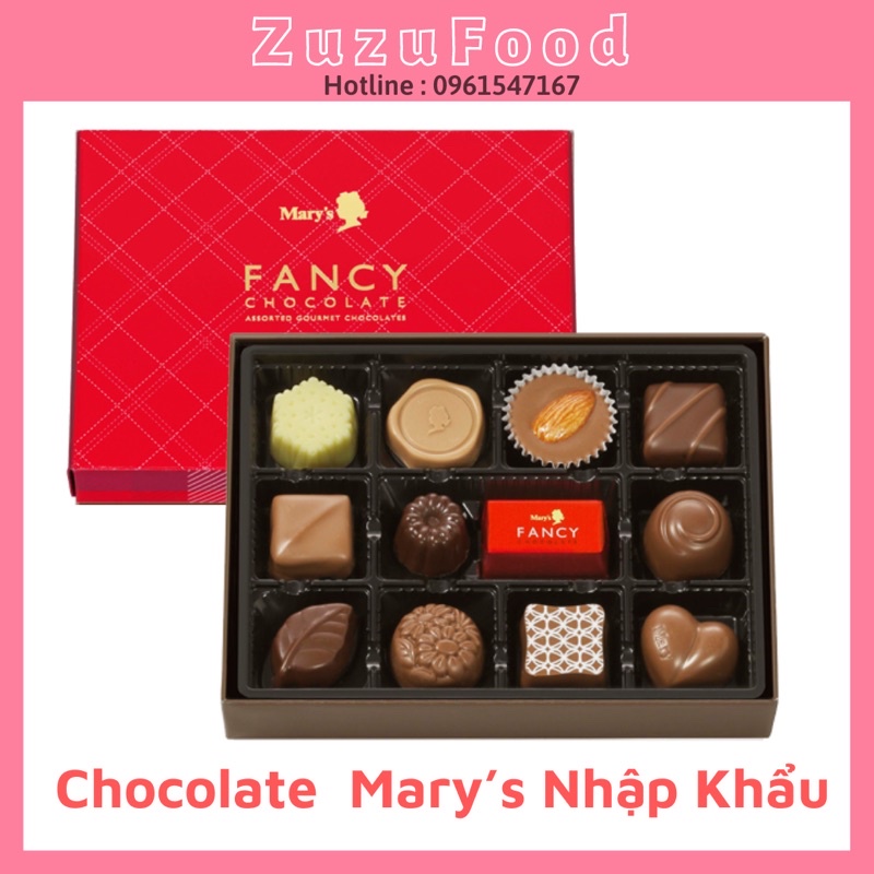 Chocolate Mary’s Nhật Bản 12 Viên Full Box
