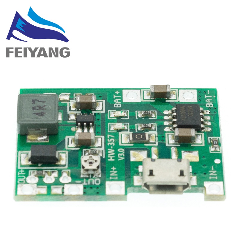 Mô Đun Sạc Pin Lithium 3.7v 9v 5v 2a 4.3-27v