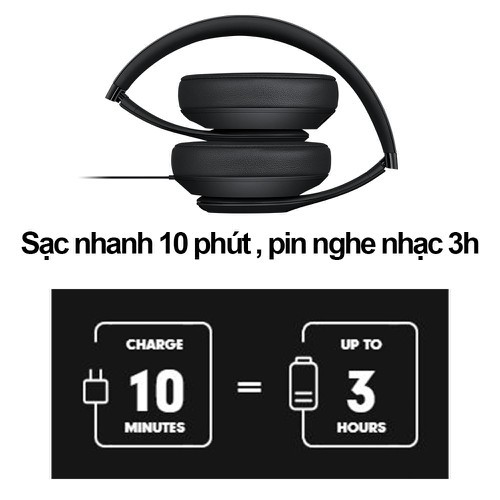 Tai nghe Beat Studio 3 Wireless Chống ồn noise cancelling On Ear Headphone