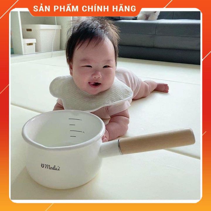 [HỎA TỐC] Nồi Sứ Modui - Nồi Nấu Bột Cháo Ăn Dặm Style Hàn Quốc Siêu Xinh Cho Bé