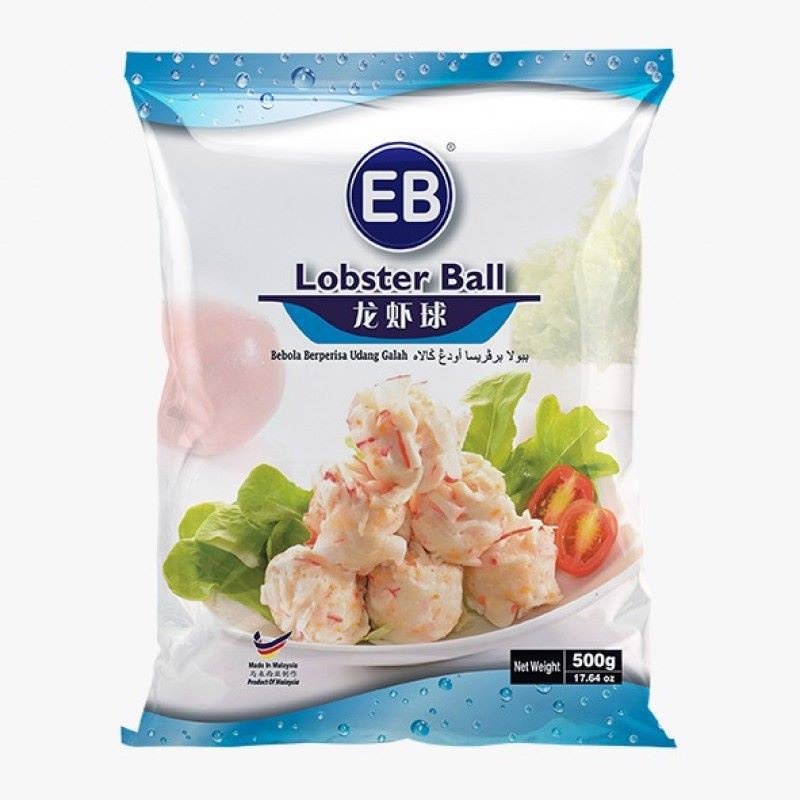 Tôm Hùm Viên gói 500G - Lobster Ball 500G - Viên Thả Lẩu Malaysia