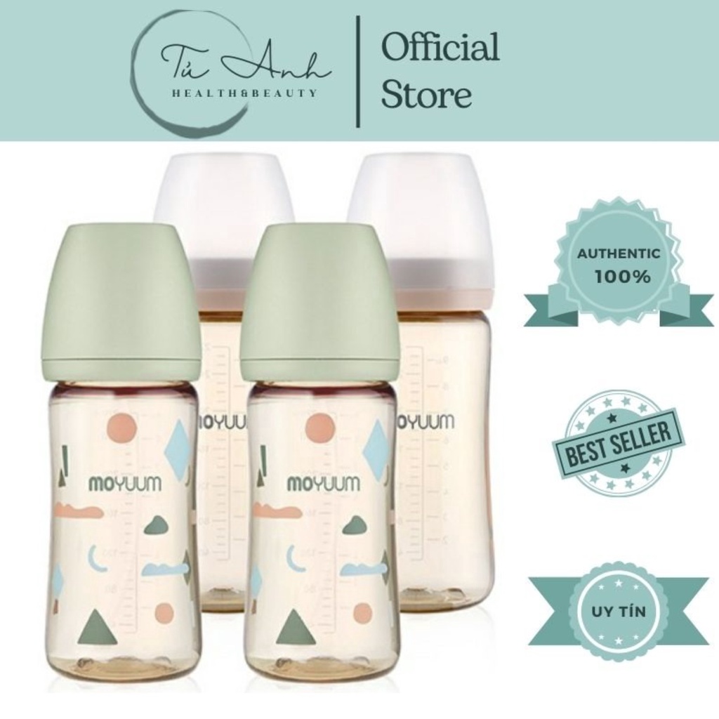 Bình sữa Moyuum Hàn Quốc 170ml 270ml Chính Hãng