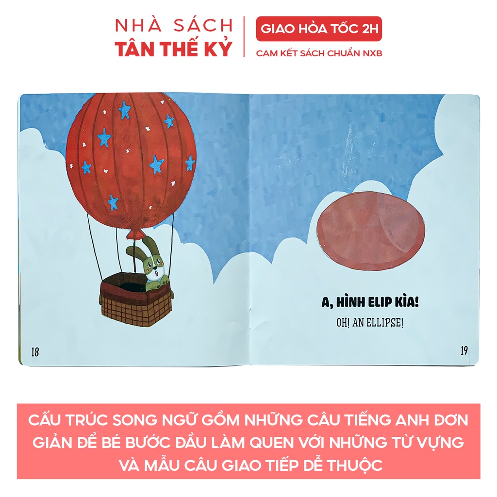 Sách - Ehon Nhật Bản nhận biết Cái gì thế nhỉ? song ngữ Việt Anh (Bộ 4 cuốn)