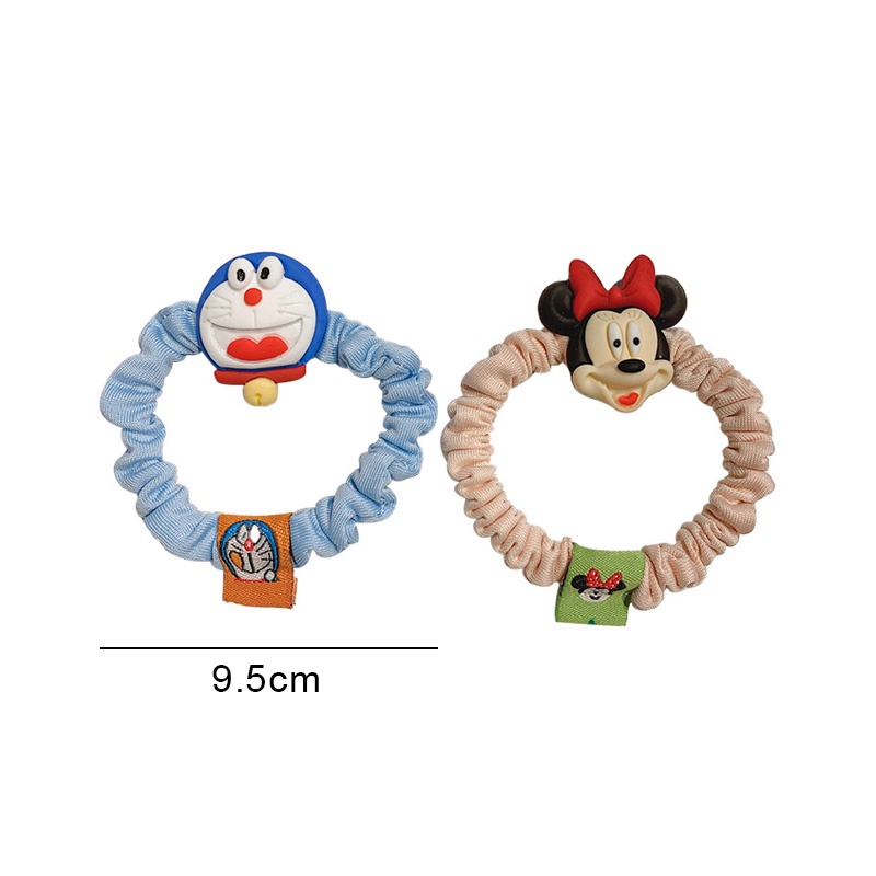1PC Cute Animal Sweet Hair Ring Scrunchies Ponytail Holder Hair Accessories Elastic Hair Rubber Bands Soft Girls Hair Tie Rope