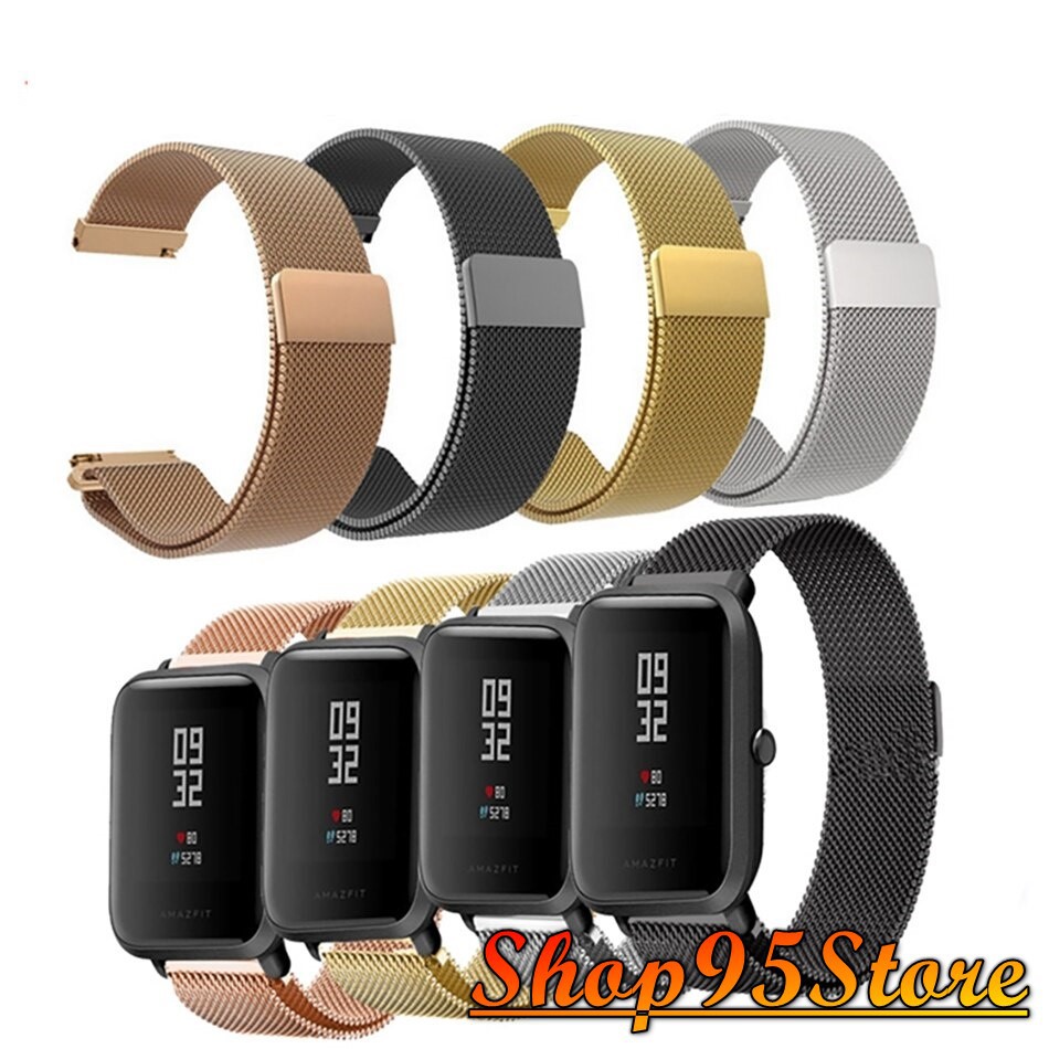 Dây đeo nam châm Milanese dành cho Xiaomi Amazfit Bip