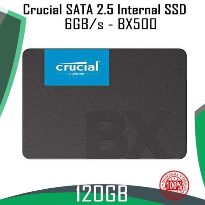 Bộ Chuyển Đổi Sata Sang Ssd Crucial 2.5 6gbs - Bx500 120gb 120 Gb