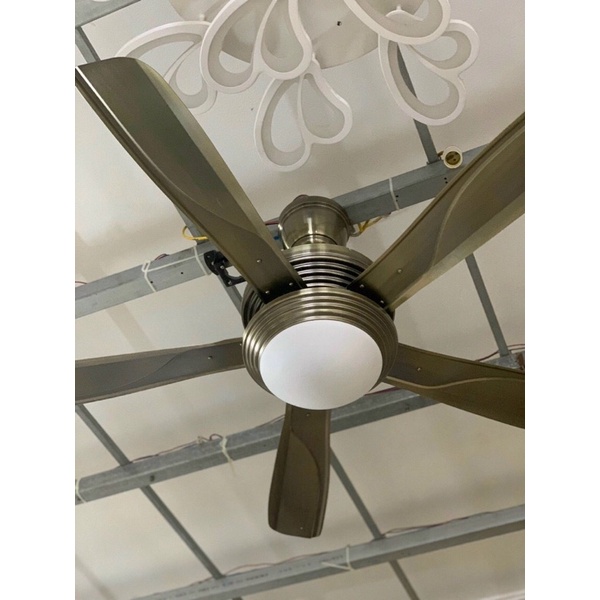 Quạt trần 5 Cánh Mầu Nâu Đồng Sang Trọng