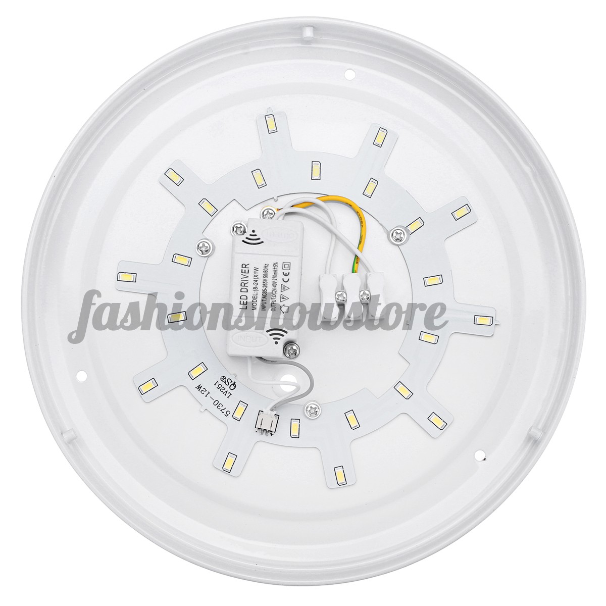 8W 12W 18W 24W LED Ceiling Panel Light Surface Mount Living Lamp Kitchen Office FASHIONSHOWSTORE
