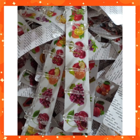 [Xả Kho] Thanh 6 móc siêu dính 3D,Móc dính 6 nhánh siêu chắc, Móc Treo Quần Áo 6 Móc 3D Hình Hoa quả