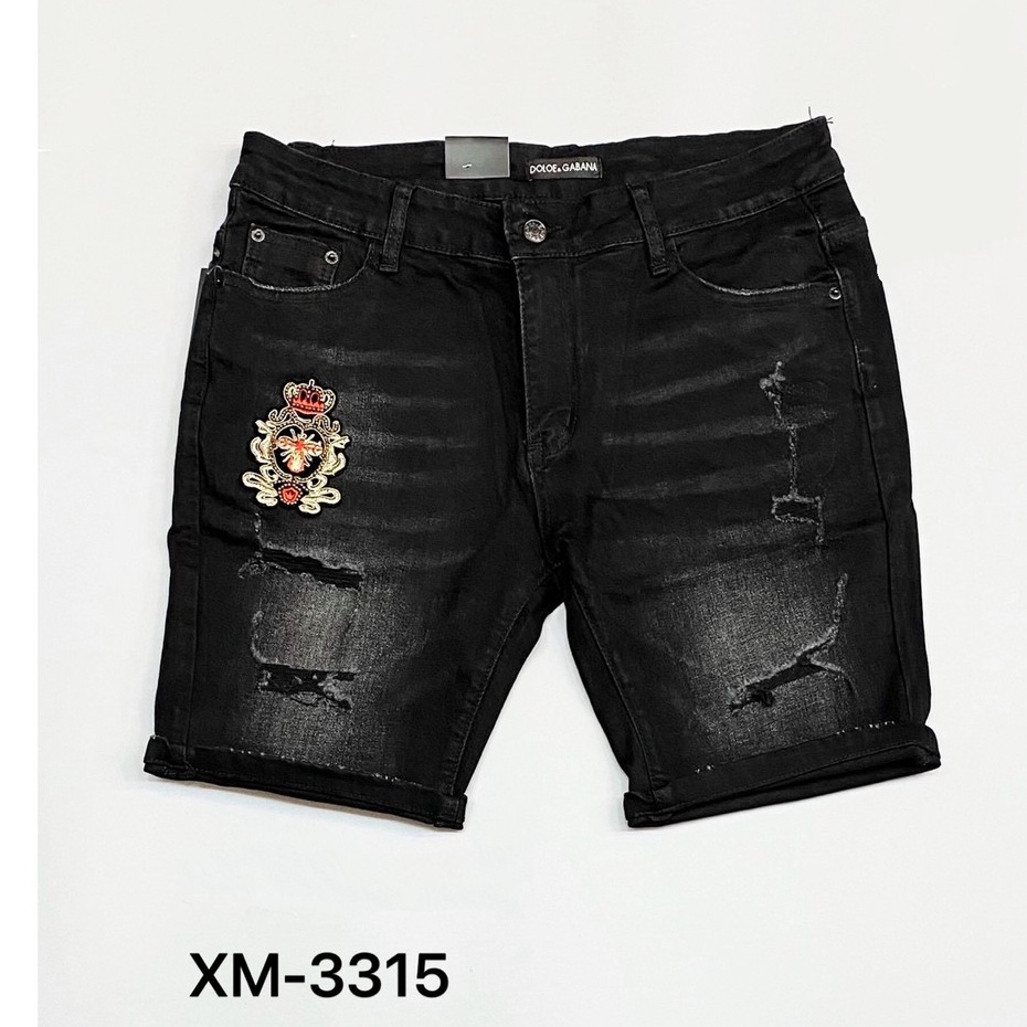 Quần Shot Jean Nam Rách