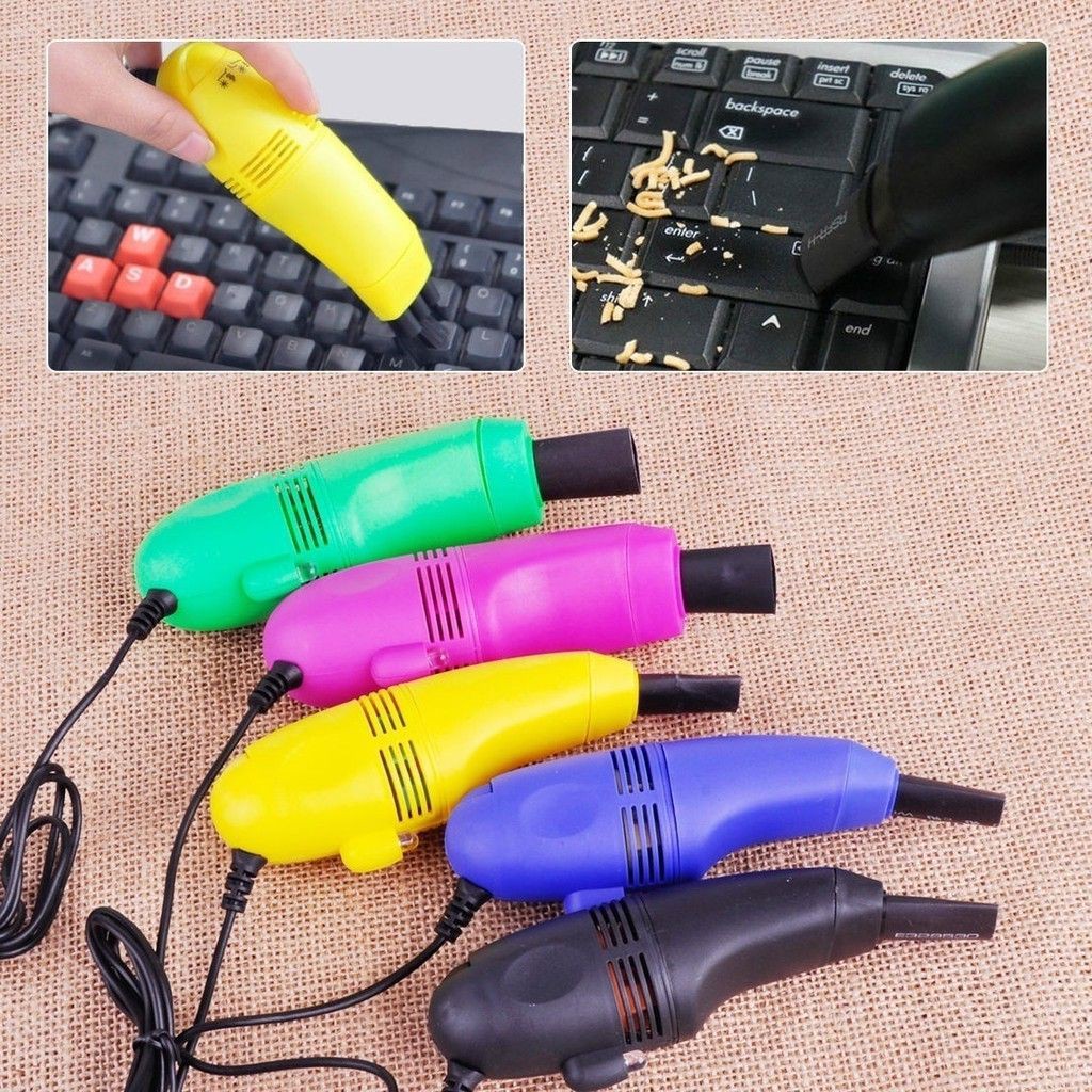 Máy hút bụi vệ sinh bàn phím máy tính kiểu dáng mini tiện dụng | BigBuy360 - bigbuy360.vn
