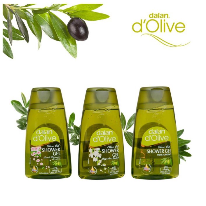 Sữa tắm dưỡng ẩm Dalan D’Olive 250ml Chính Hãng